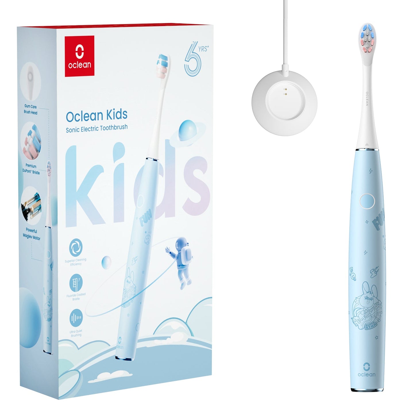 Oclean Kids Electric Toothbrush Toothbrushes Blue  Oclean Official