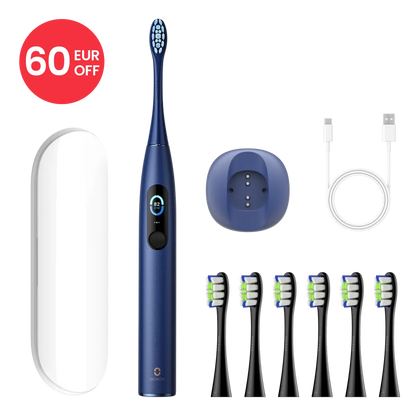 Oclean X Pro Premium Bundle - Blau 60 EUR OFF