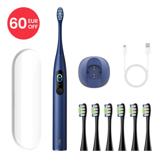 Oclean X Pro Premium Bundle - Blau 60 EUR OFF